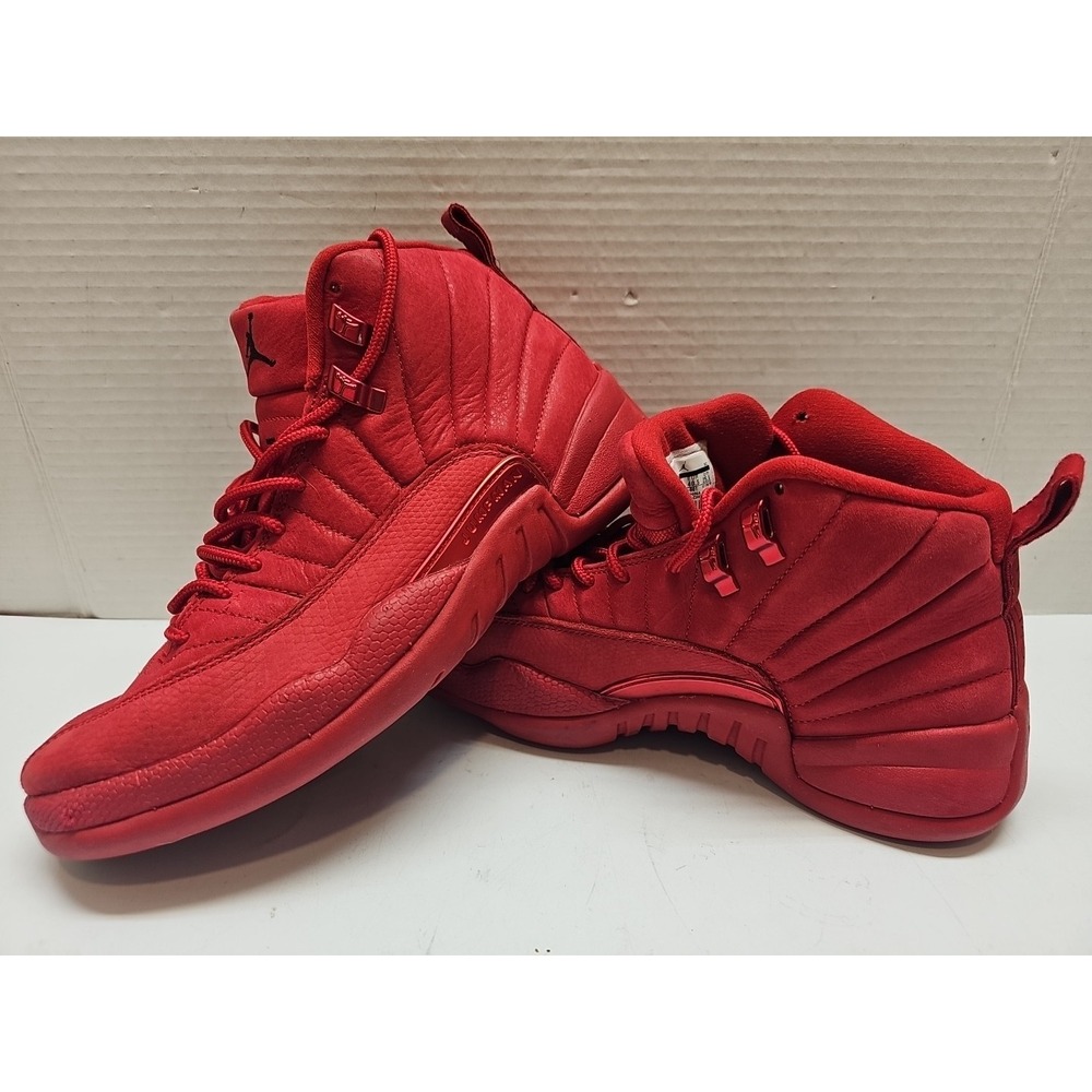 Jordan Air Jordan 12 Retro Gym Red Black 130690-601 2018 Men's Sneaker Size‎ 7.5